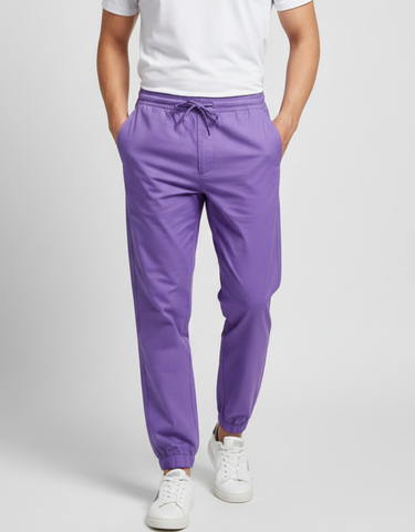 Mens Purple Scrub Pant
