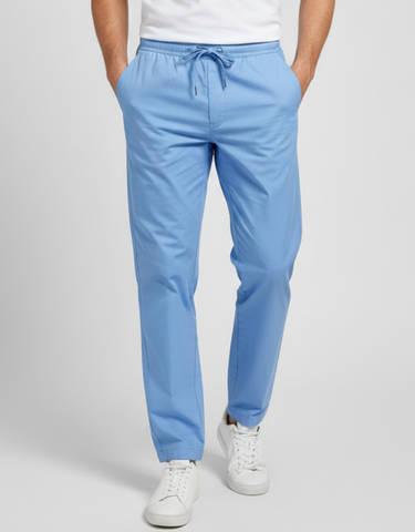 Mens  Blue Scrub Pant