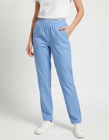 Womens Light Blue Scrub Pant