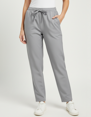 Womens Grey Scrub Pant