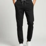 Mens Black Scrub Pant