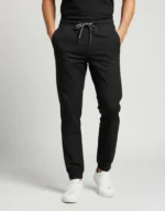 Mens Black Scrub Pant