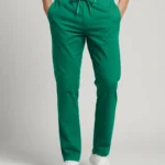 Mens Green Scrub Pant