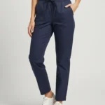 Womens Navy Blue Scrub Pant