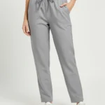 Womens Grey Scrub Pant