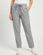 Womens Grey Scrub Pant
