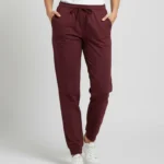 Womens Maroon Scrub Pant